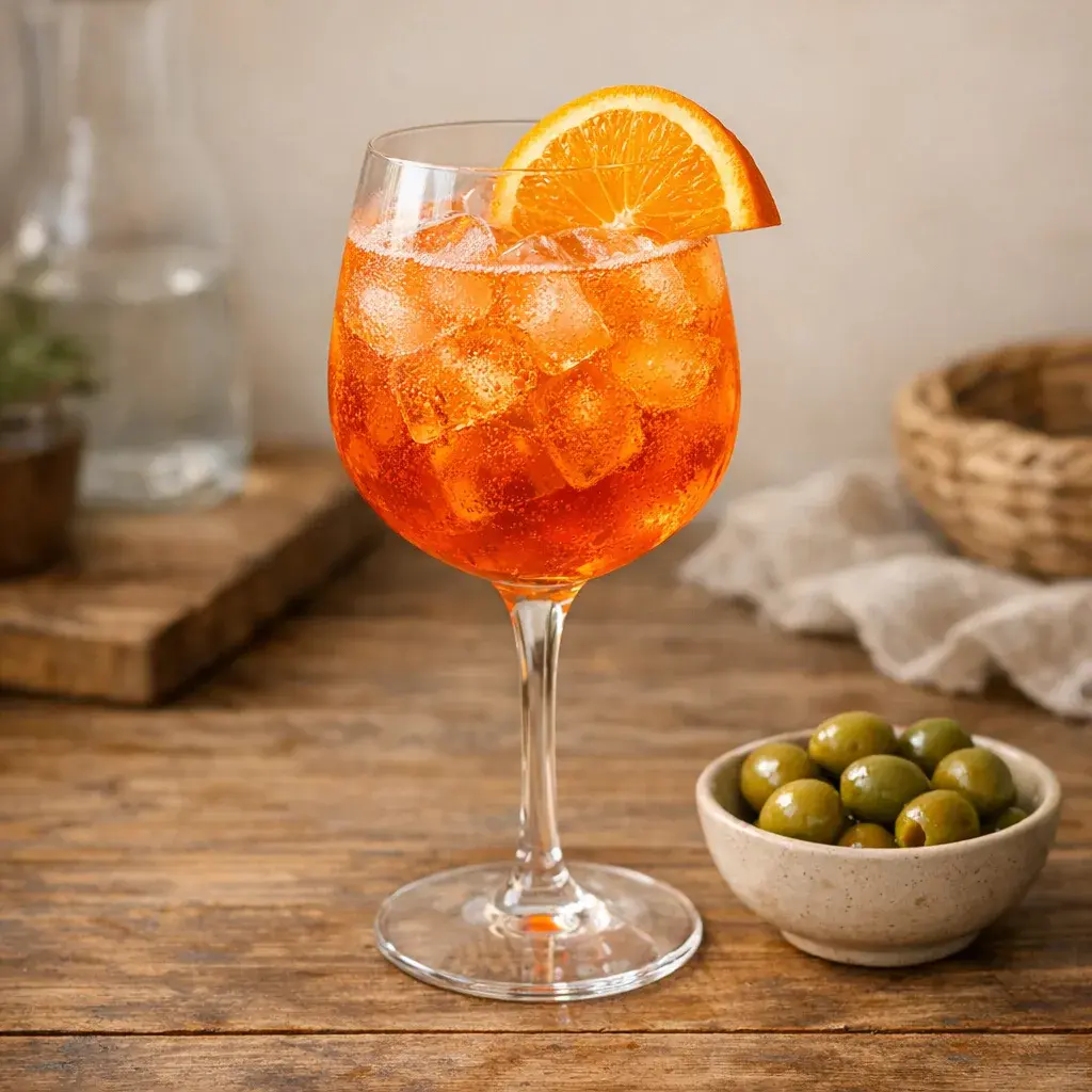 Апероль Шприц (Классический рецепт 3-2-1)